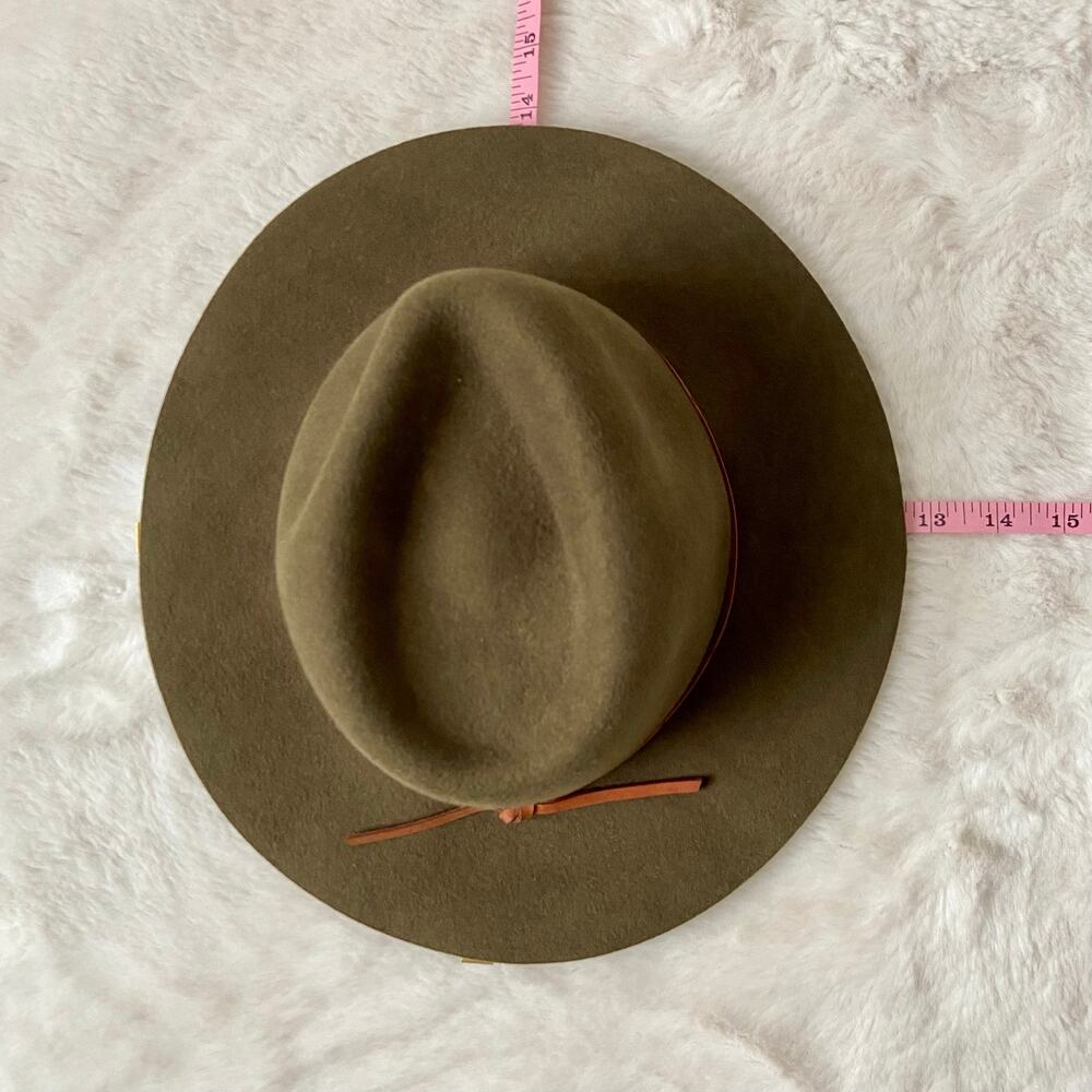 Brixton Wesley Wool Fedora Hat - Picture 8 of 11